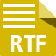Create RTF file