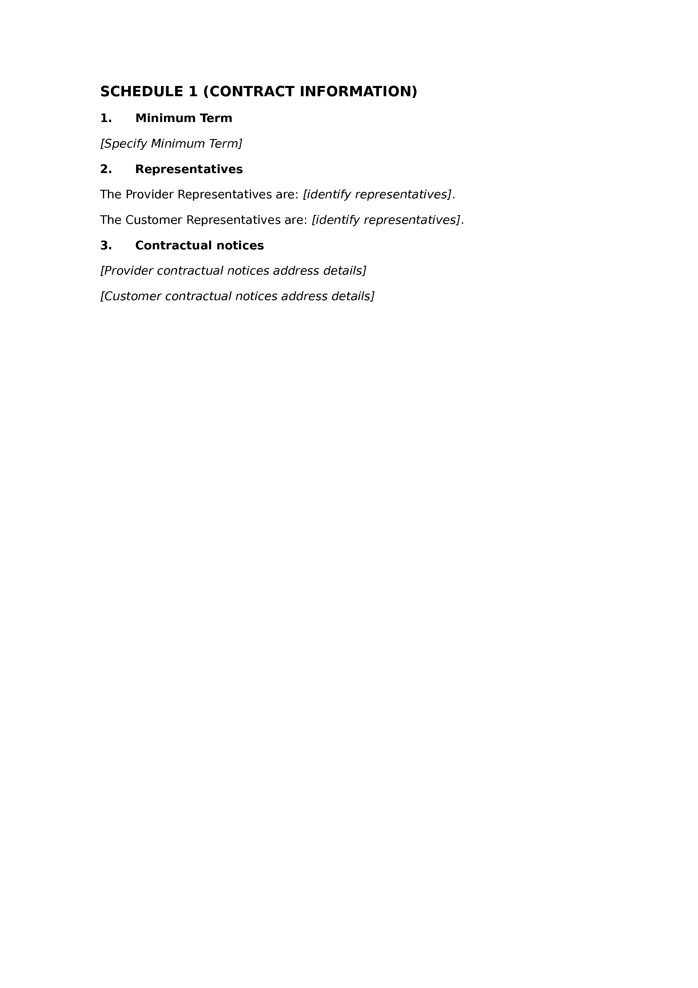 Web services agreement document preview