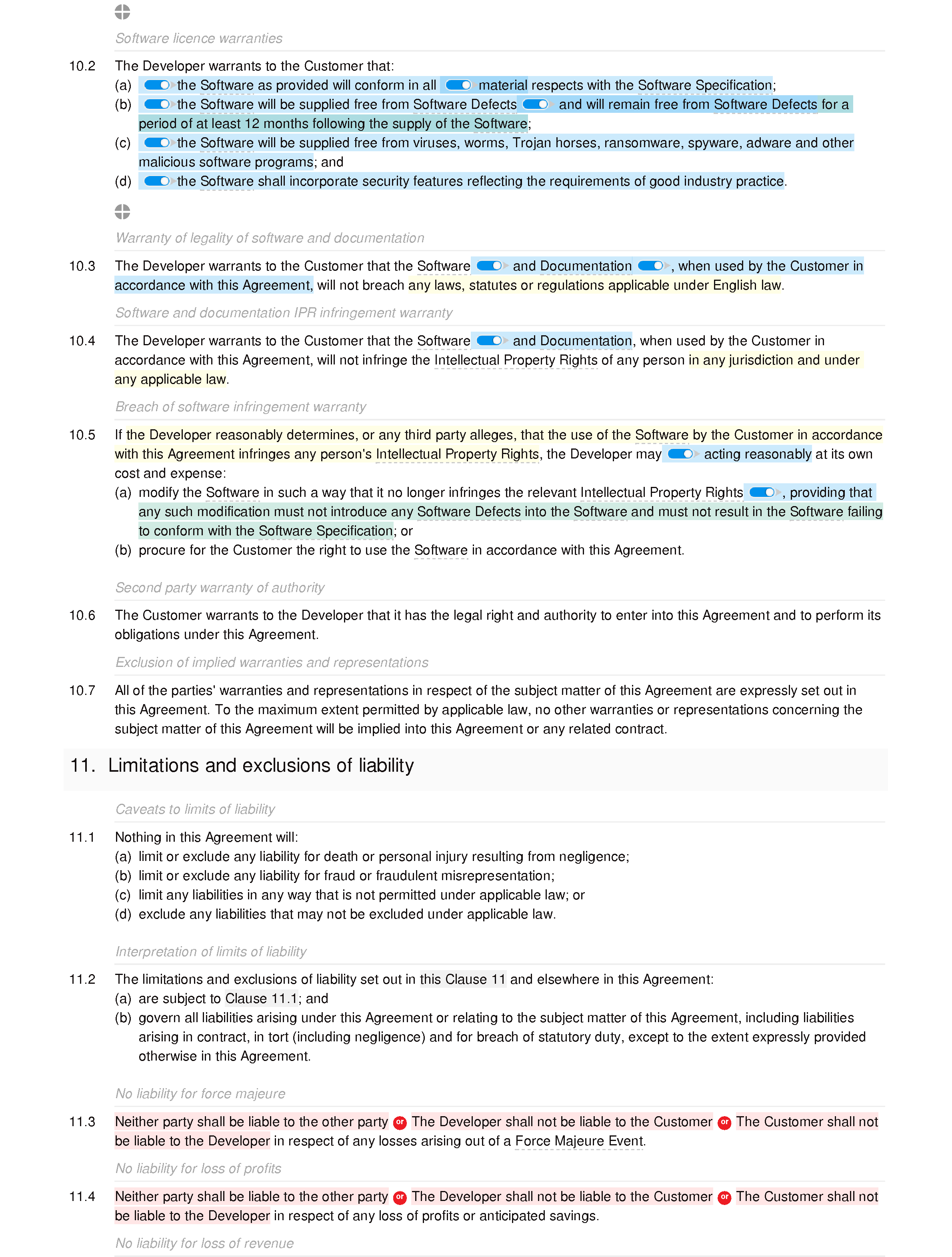 software development agreement checklist clipart